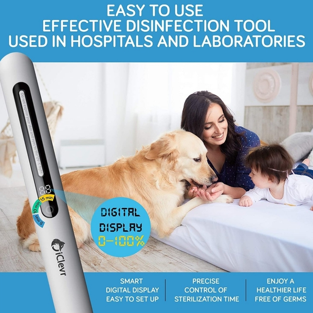 Uv sanitizing wand NIB usb rechargeable nwt